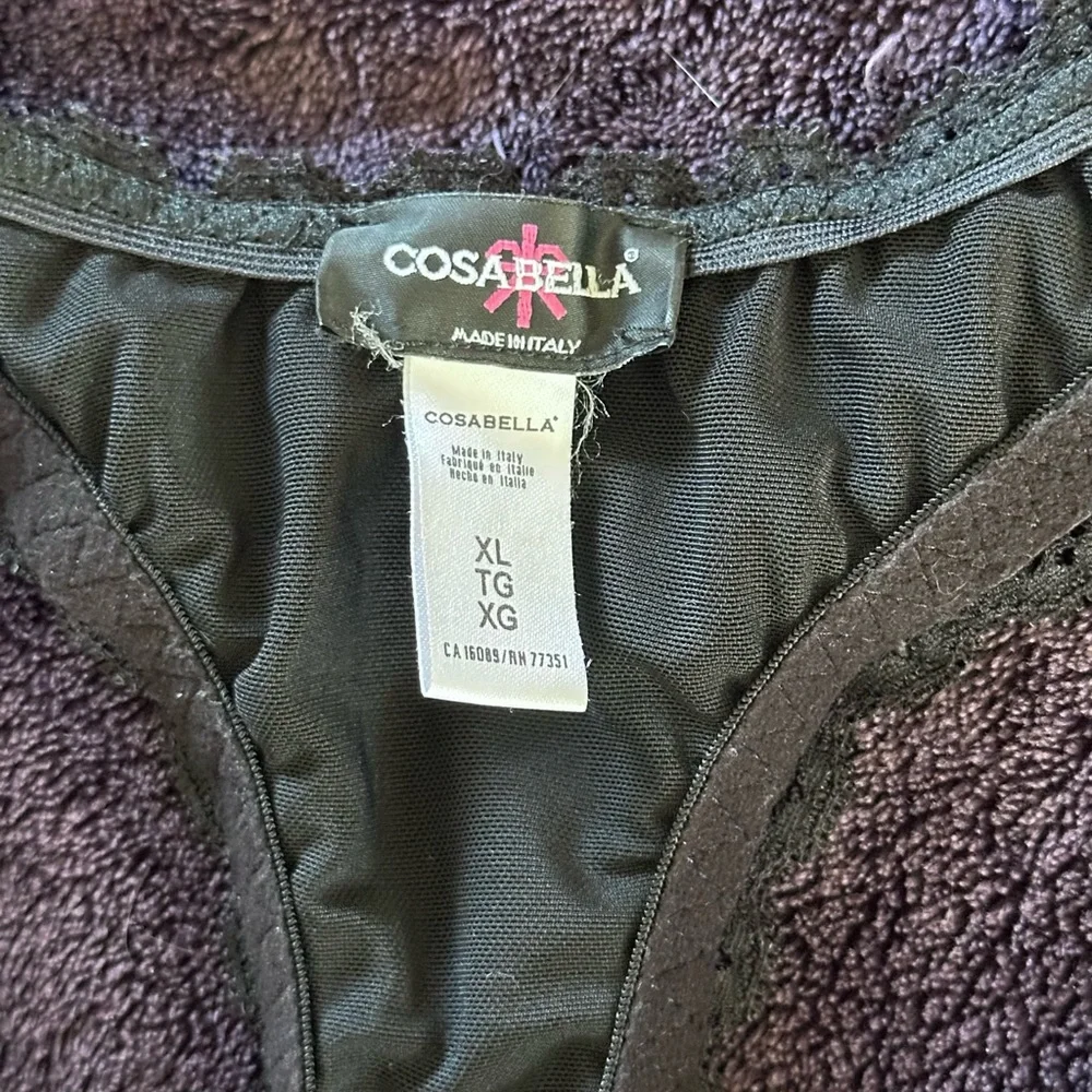 Cosabella Black bralette - Picture 3 of 3